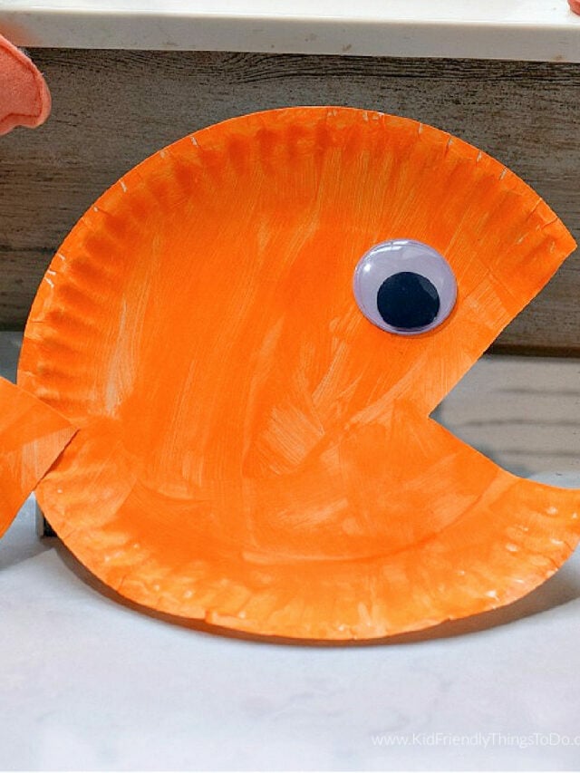 Paper Plate Fish Craft – Story