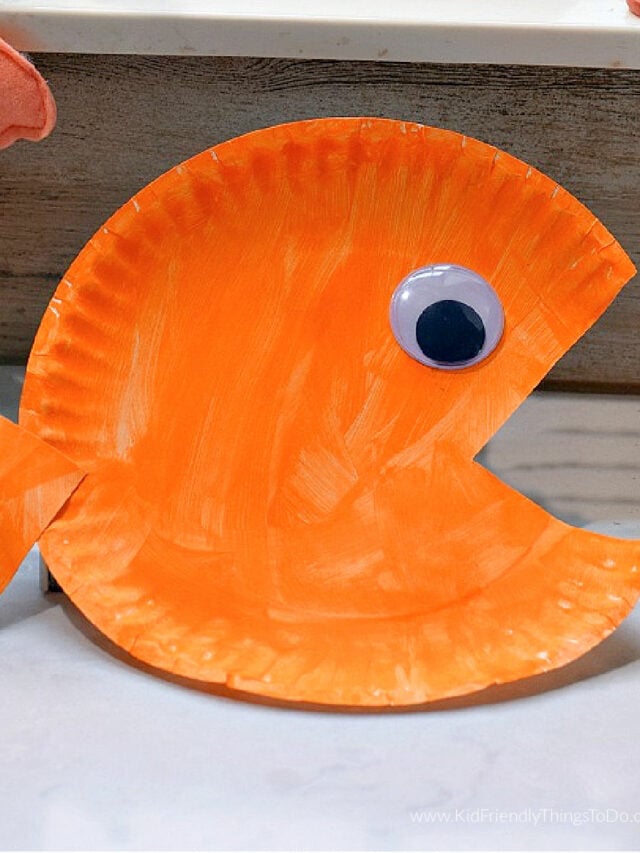 Paper Plate Fish Craft