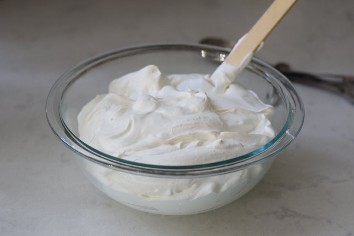 homemade whipped cream 