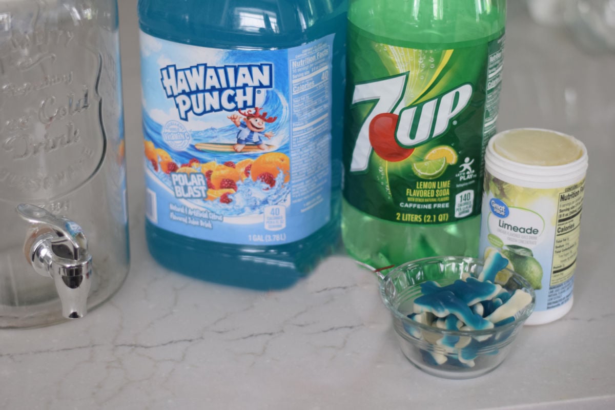 ingredients for shark drink