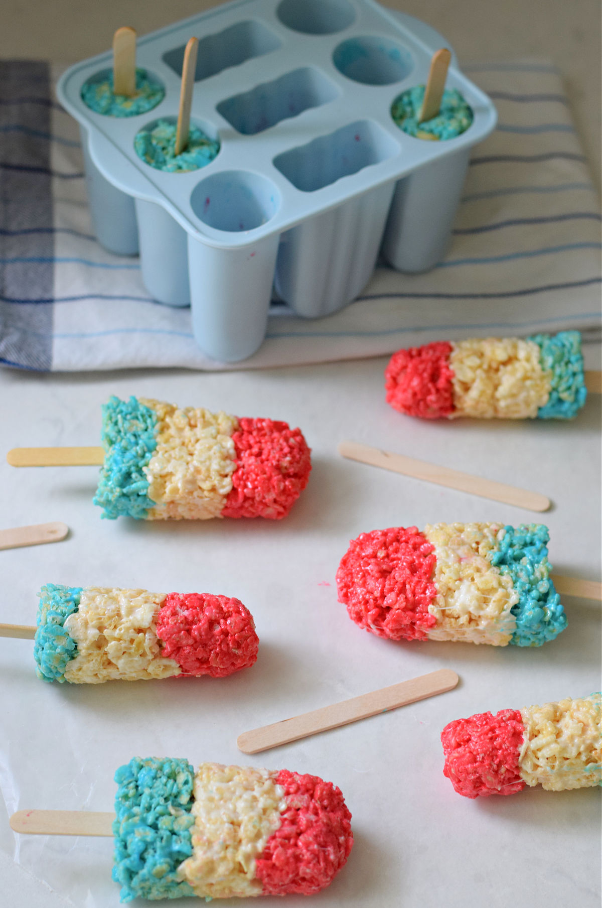 popsicle rice krispies treats 