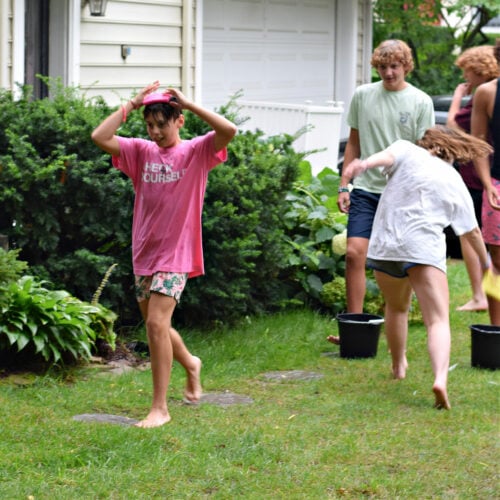 Sponge Relay - Kid Friendly Things to Do
