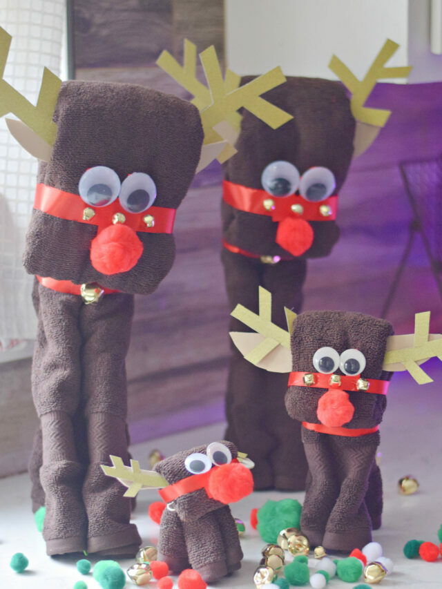How to Make Reindeer Towels – Story