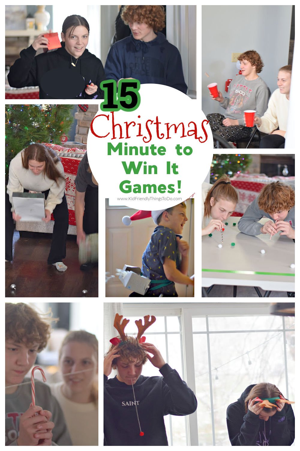Christmas Minute to Win It Games 