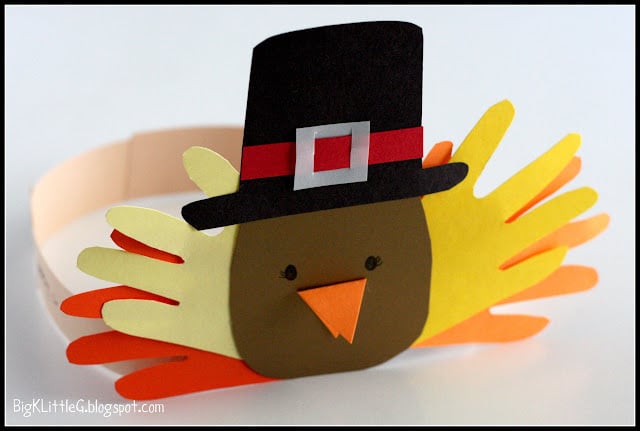paper turkey hat 