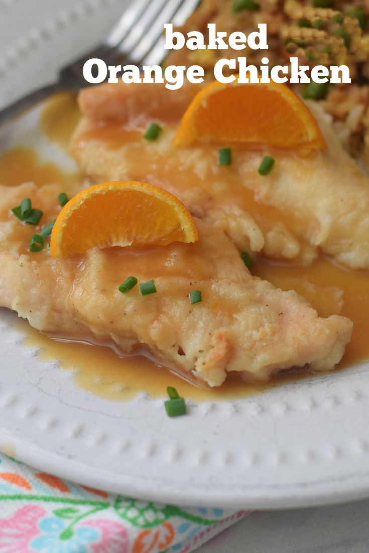 baked orange chicken recipe