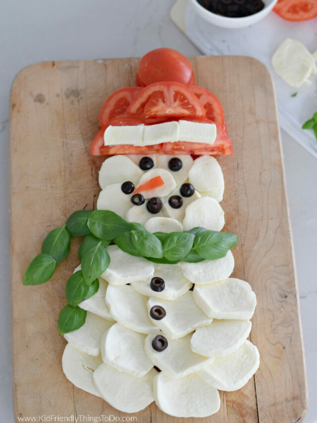 Snowman Caprese Salad – Story