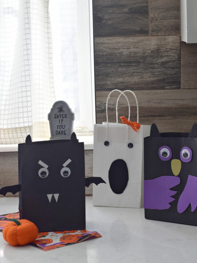 Halloween Gift Bags Craft