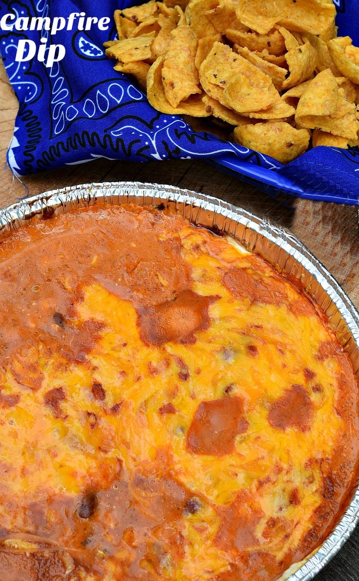3 ingredient bean and cheese dip
