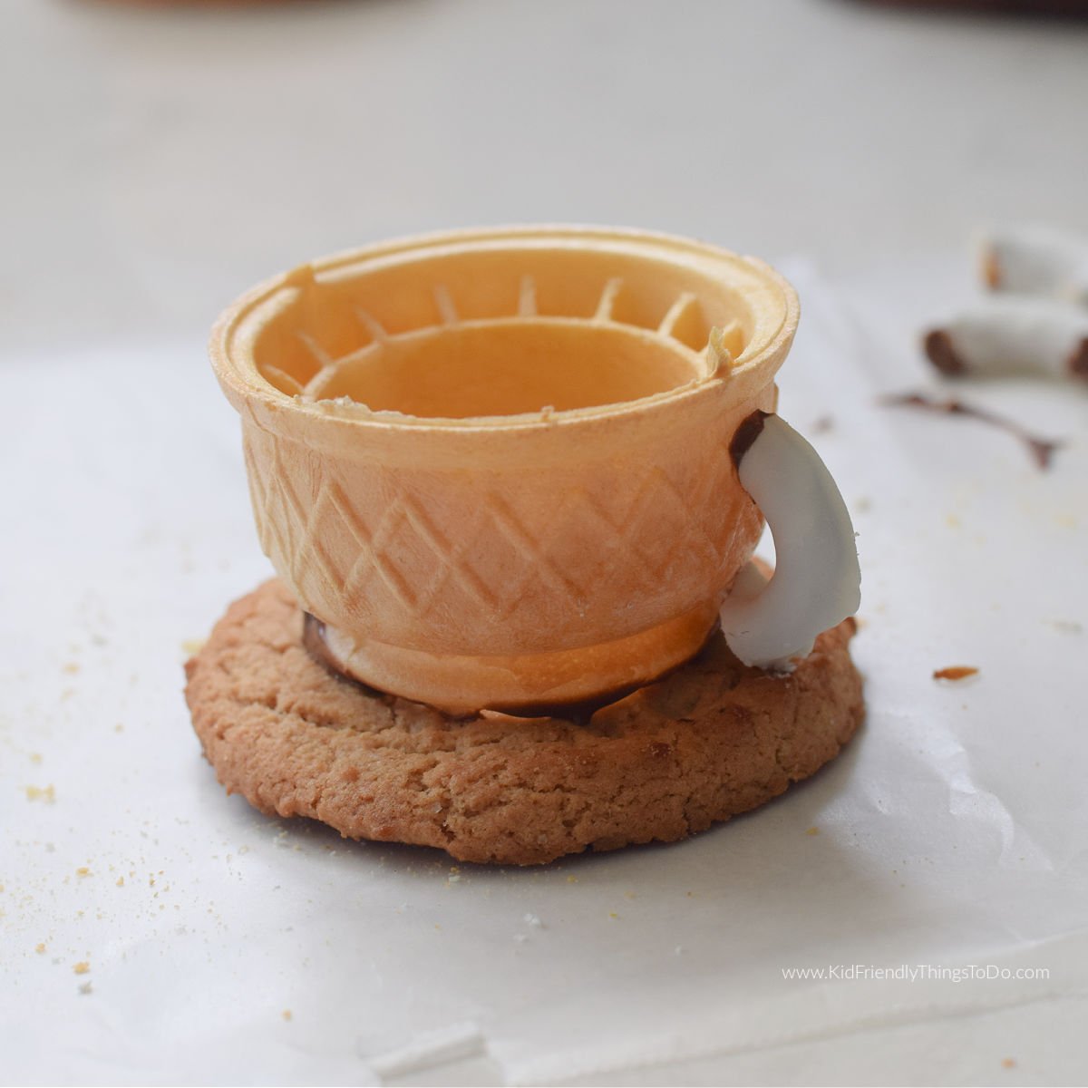 ice cream cone teacup