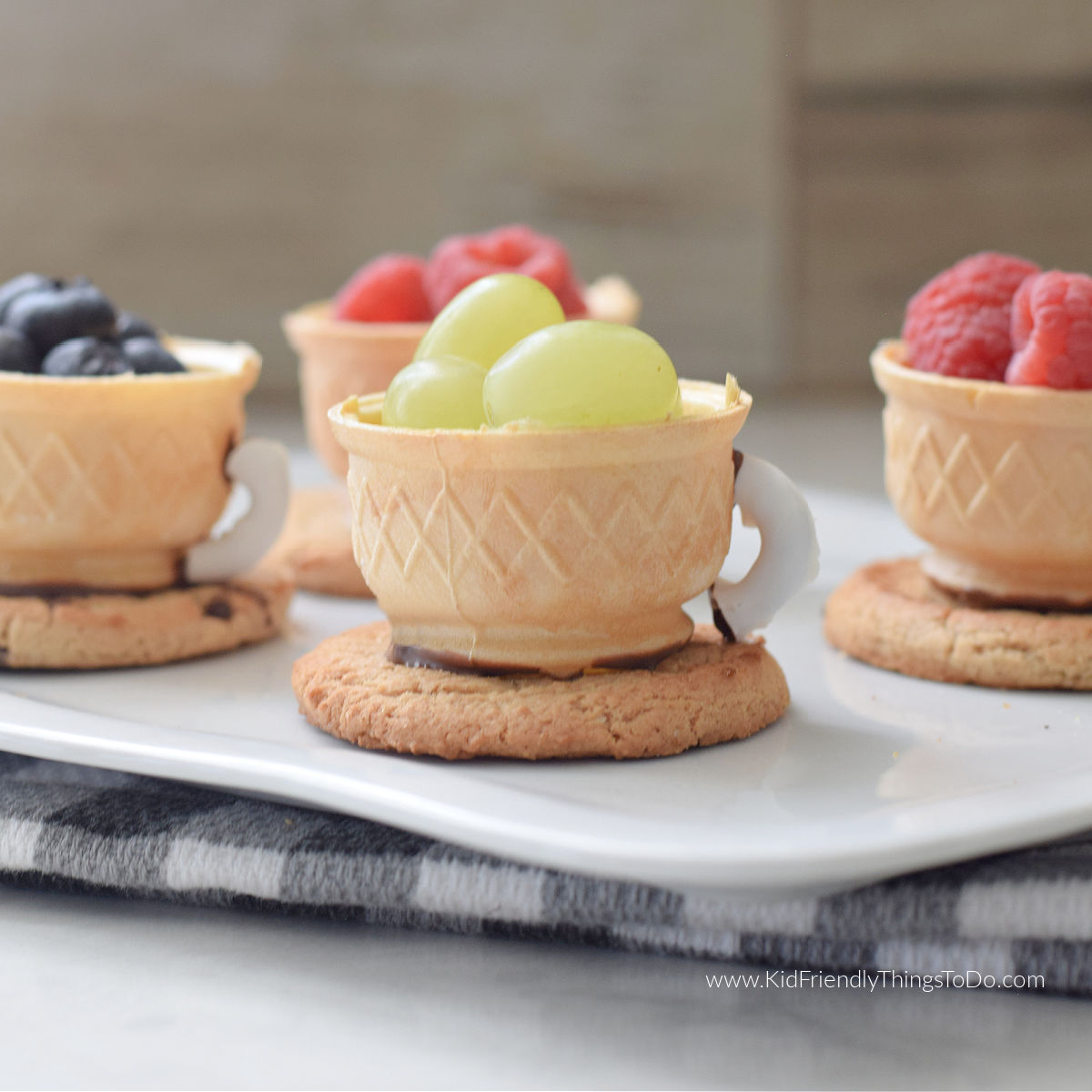 ice cream cone teacups