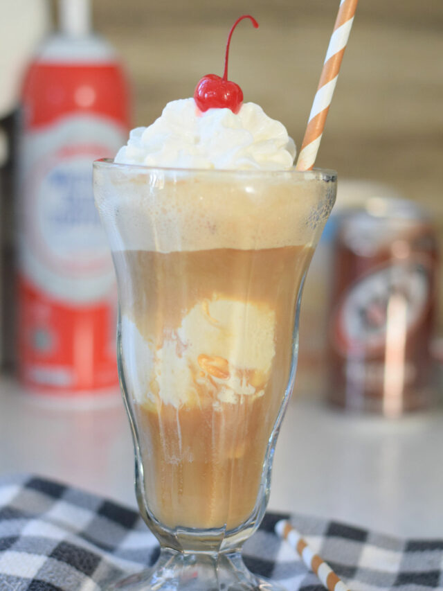 root beer float