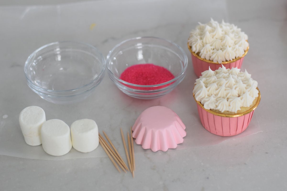 ballerina cupcake ingredients 