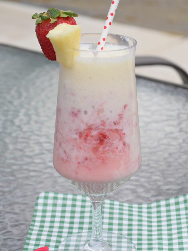 Lava Flow Drink Mocktail – Story