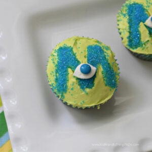 Monsters Inc. cupcakes
