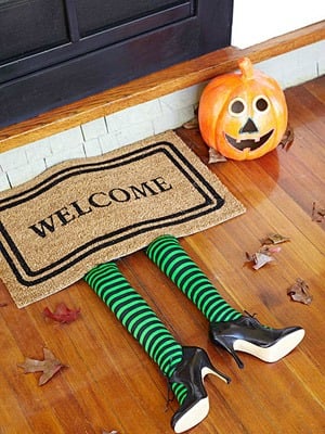 witch welcome mat