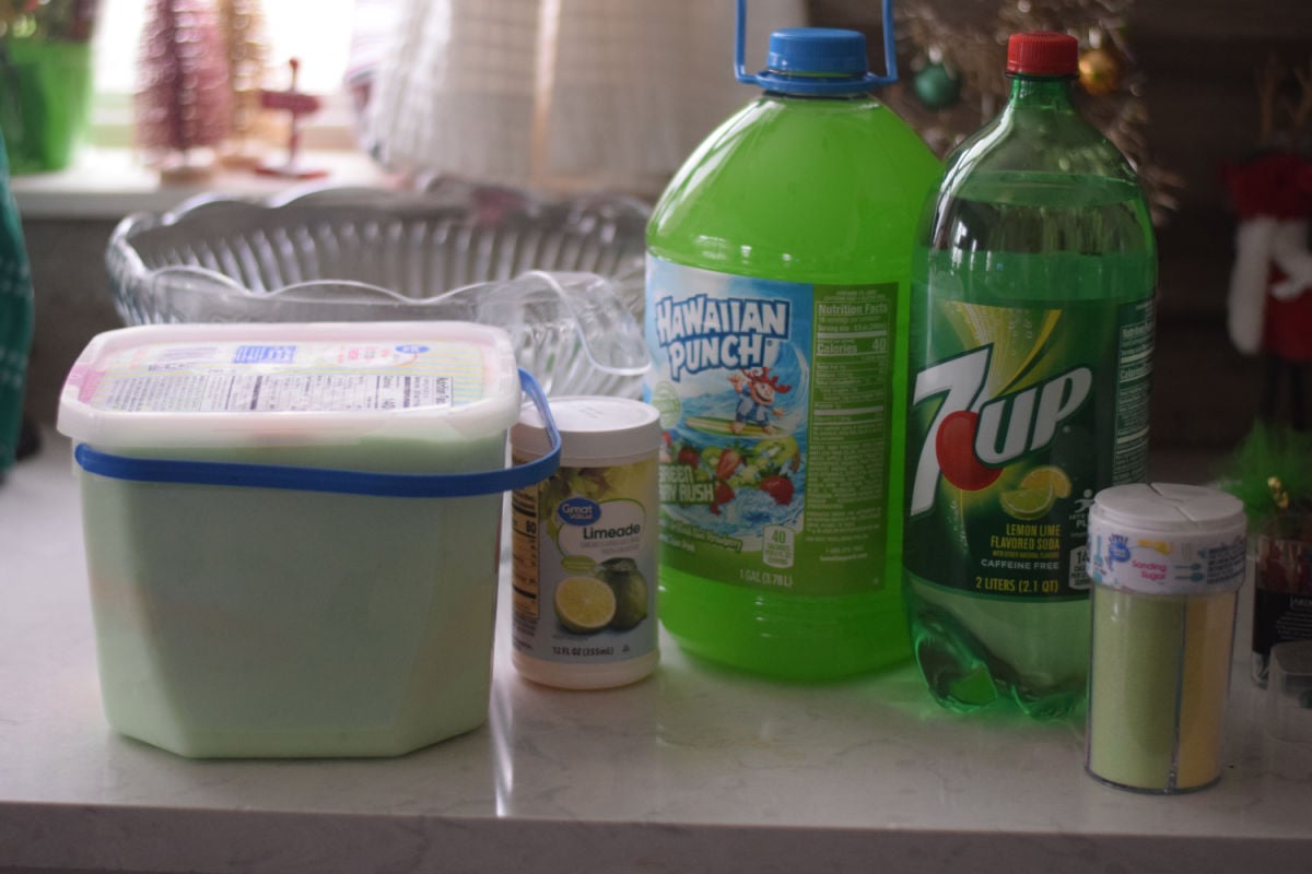 Grinch punch ingredients 