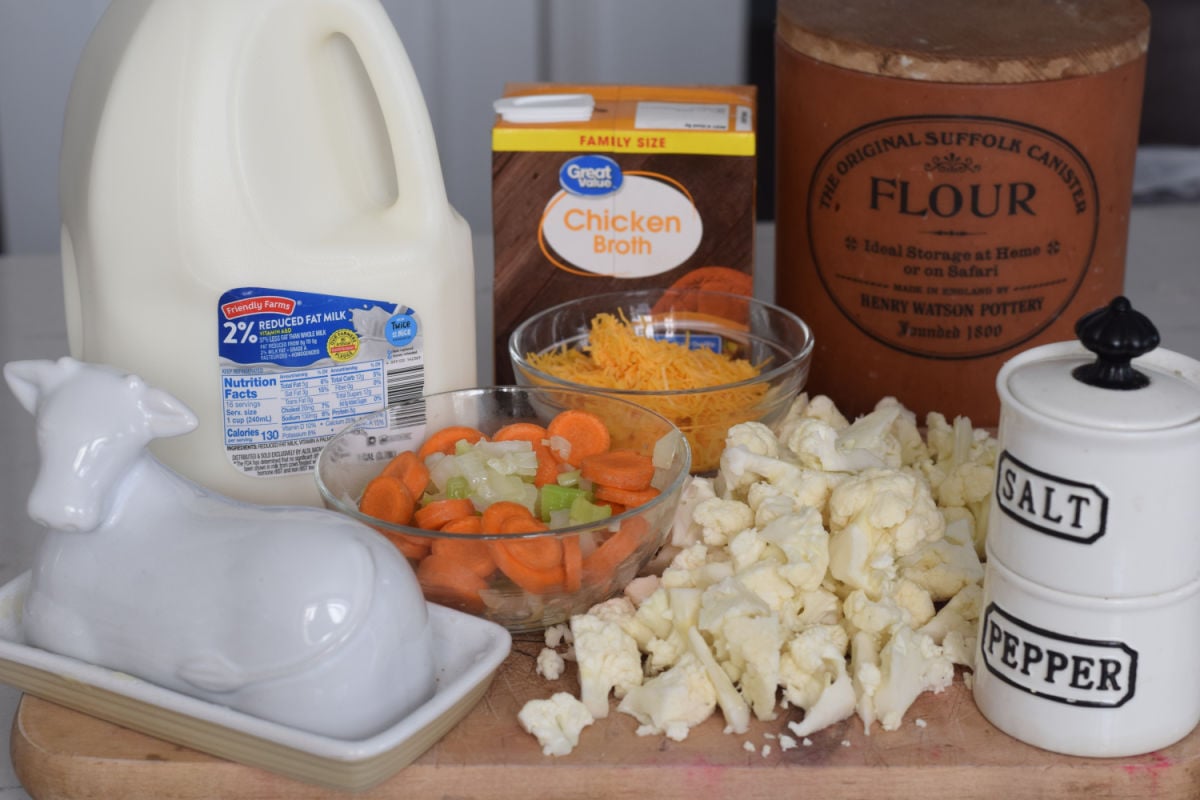 cauliflower soup ingredients 