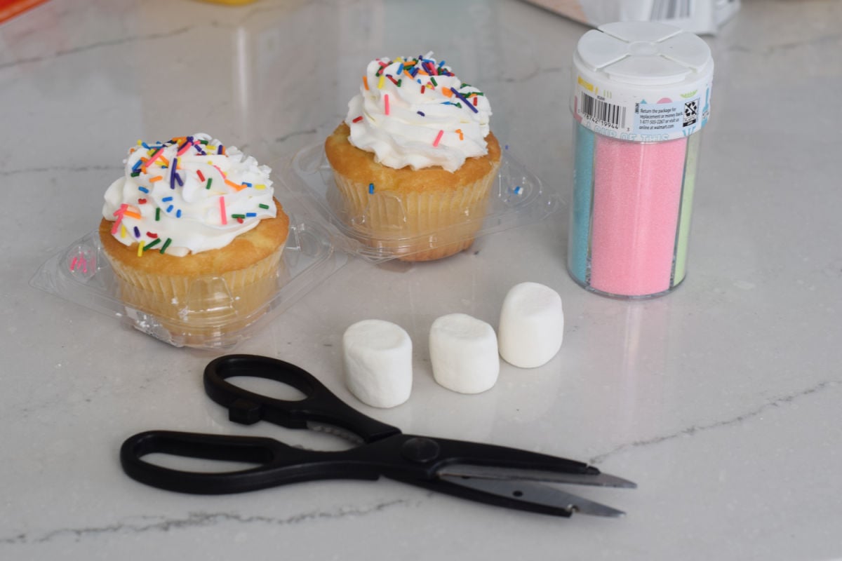 bunny ear cupcake ingredients 