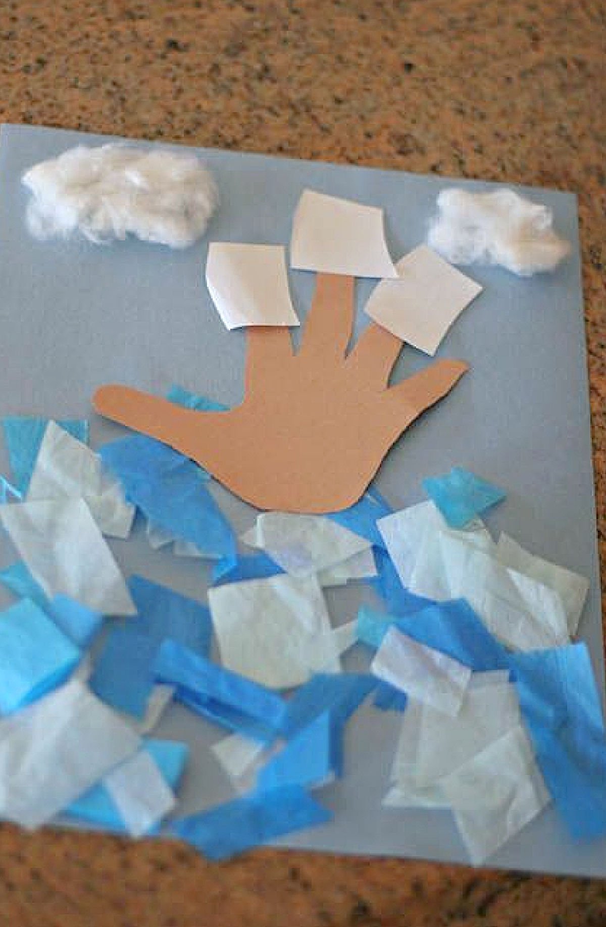 Mayflower handprint craft 