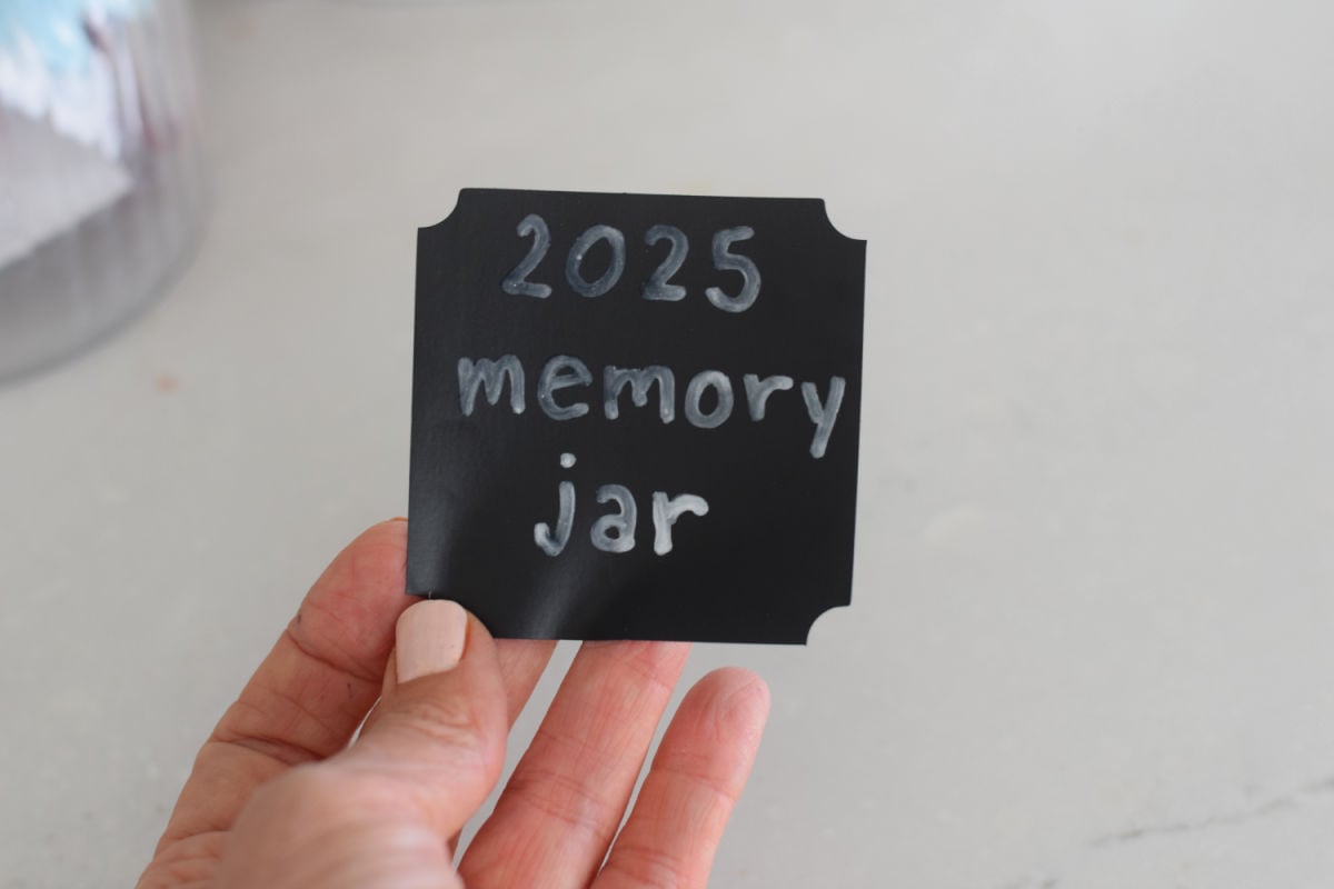 memory jar label