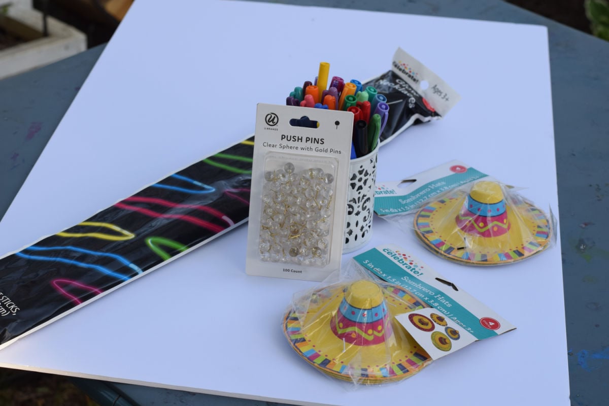 supplies for ring the sombrero game