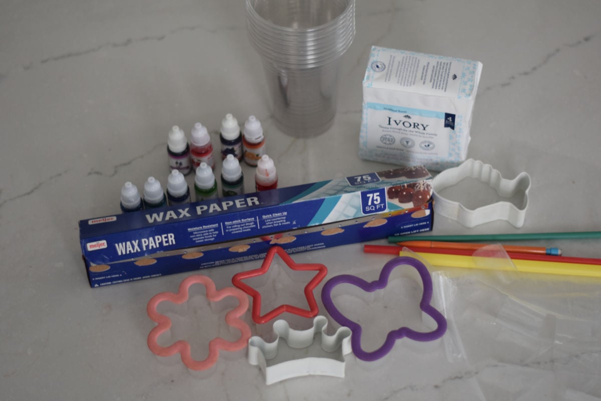 Ivory soap dough shape supplies