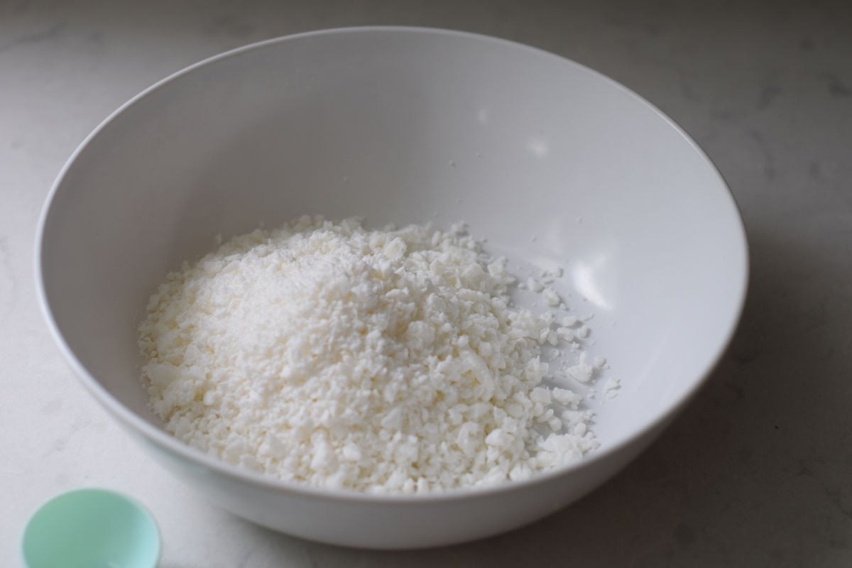 ivory soap dough blended