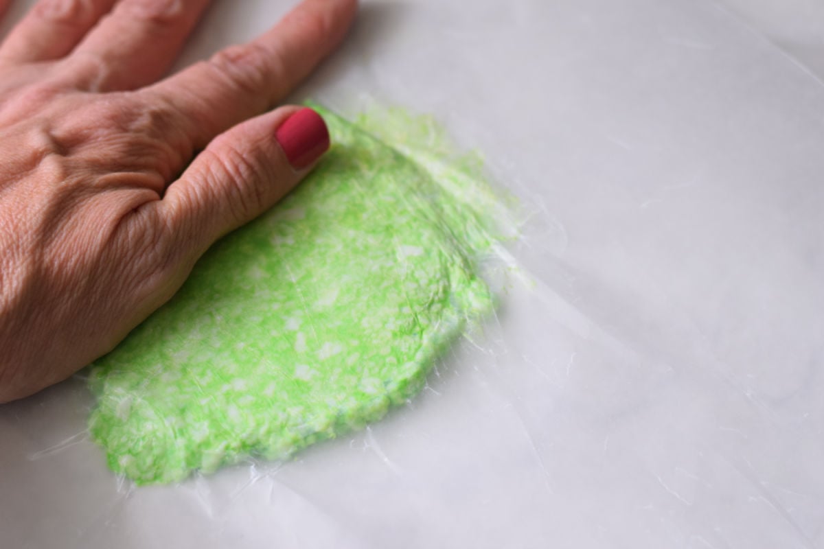 making Ivory soap dough