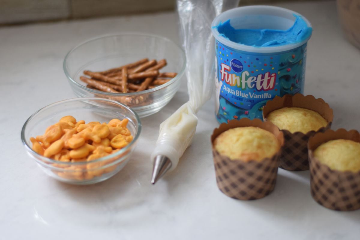 gone fishing cupcake ingredients