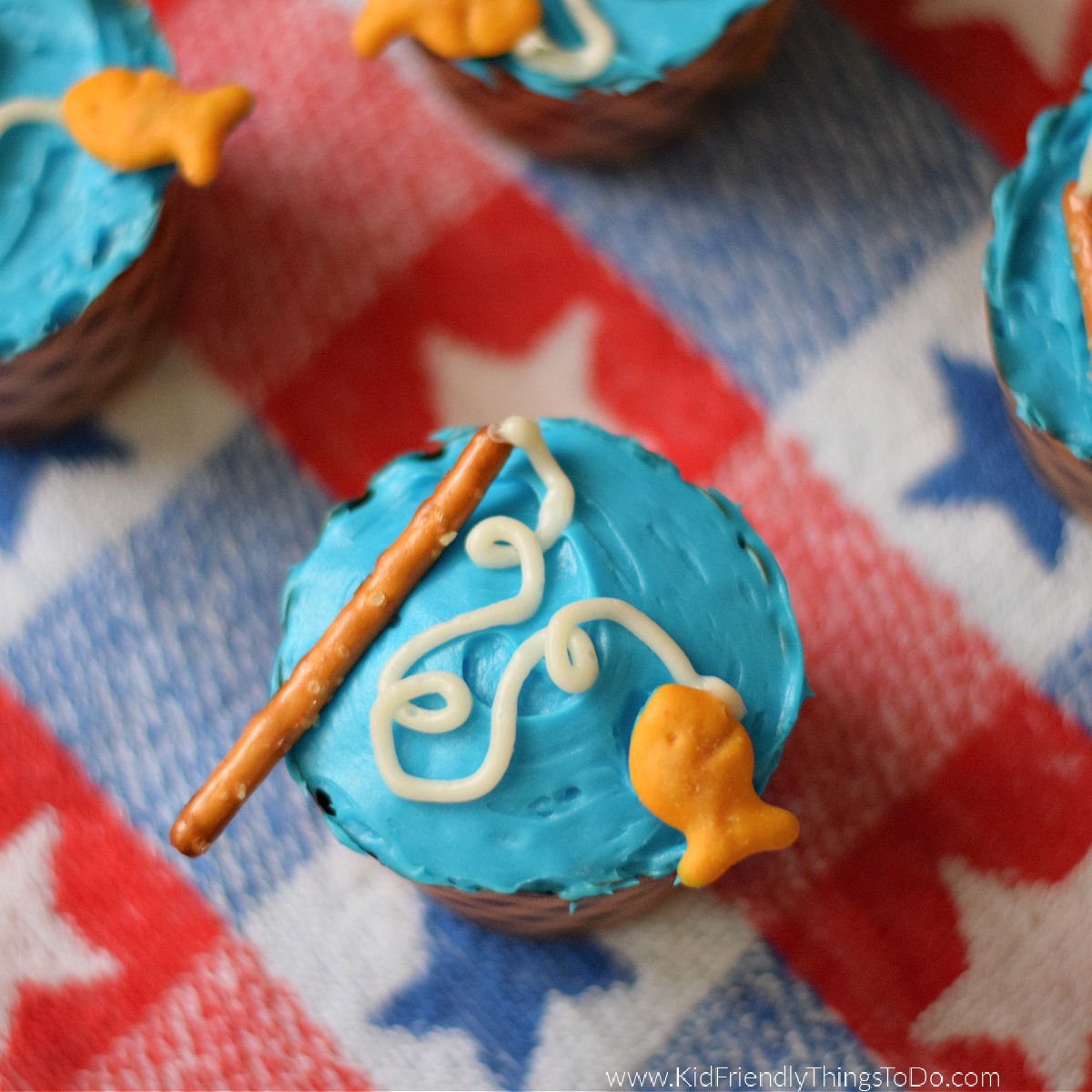 gone fishing cupcakes