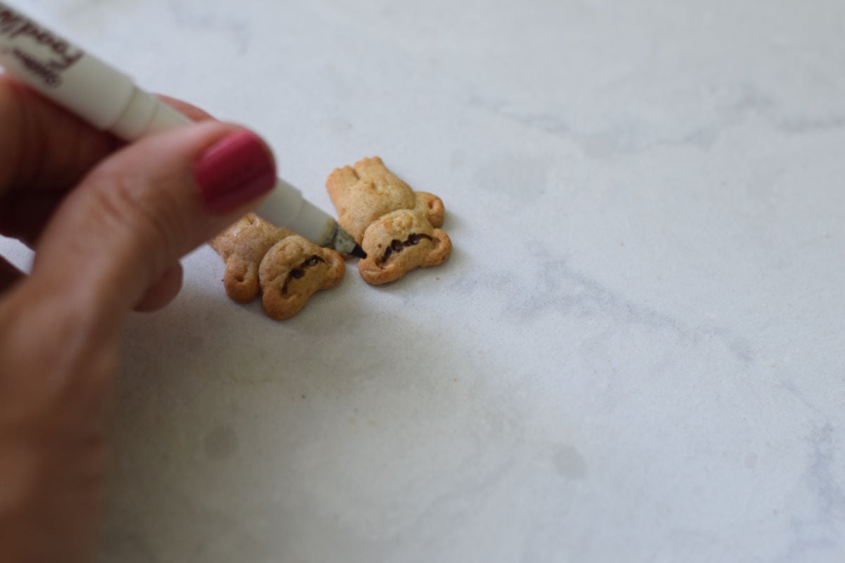 edible marker sunglasses for teddy grahams
