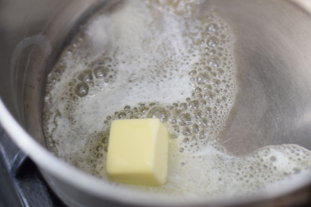 melting butter