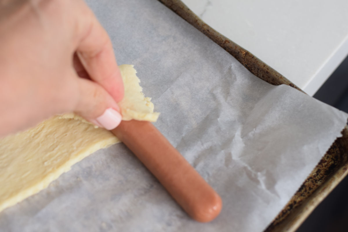 making octopus hot dogs