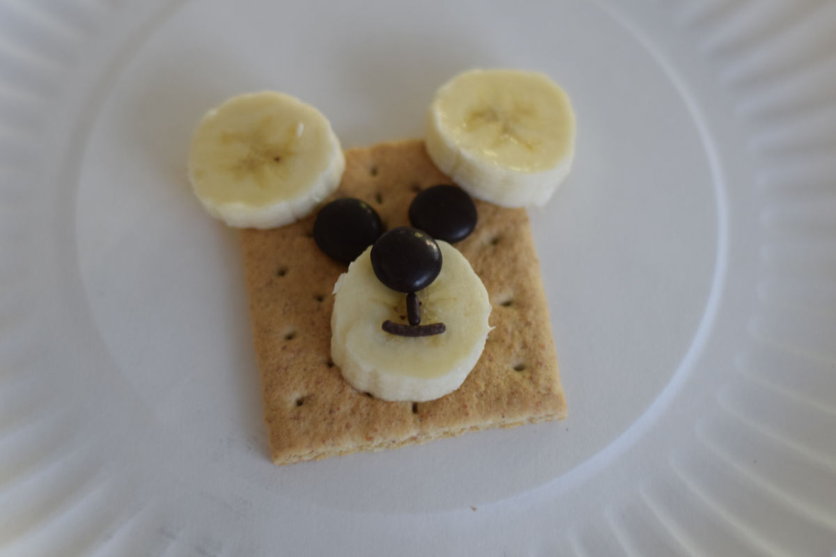 teddy bear snack for kids