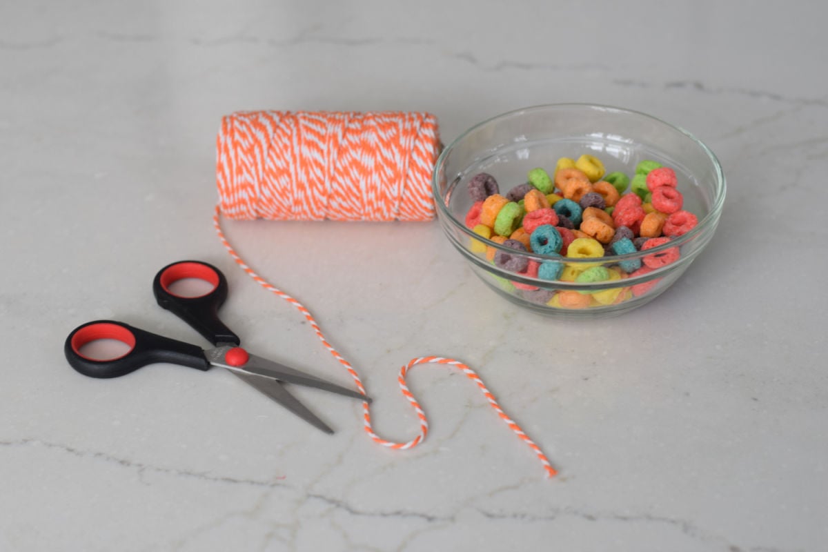 fruit loop bracelet supplies
