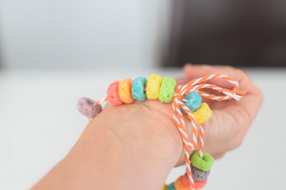fruit loop bracelet