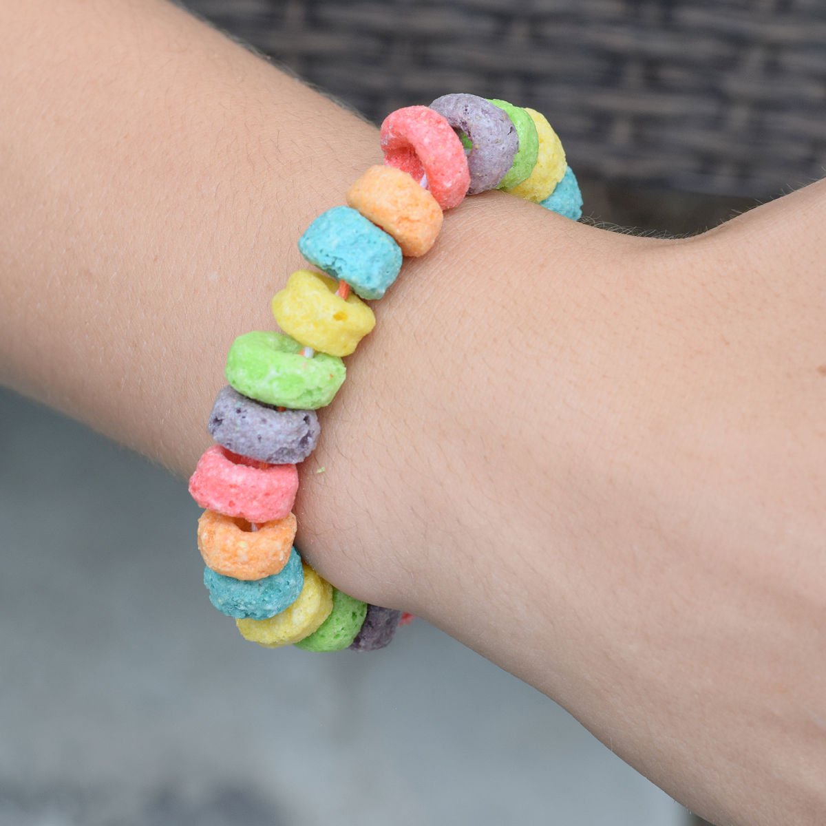fruit loop bracelet