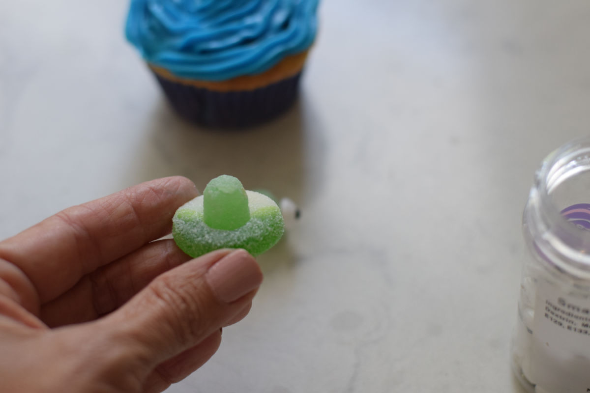 sea turtle cupcake shell