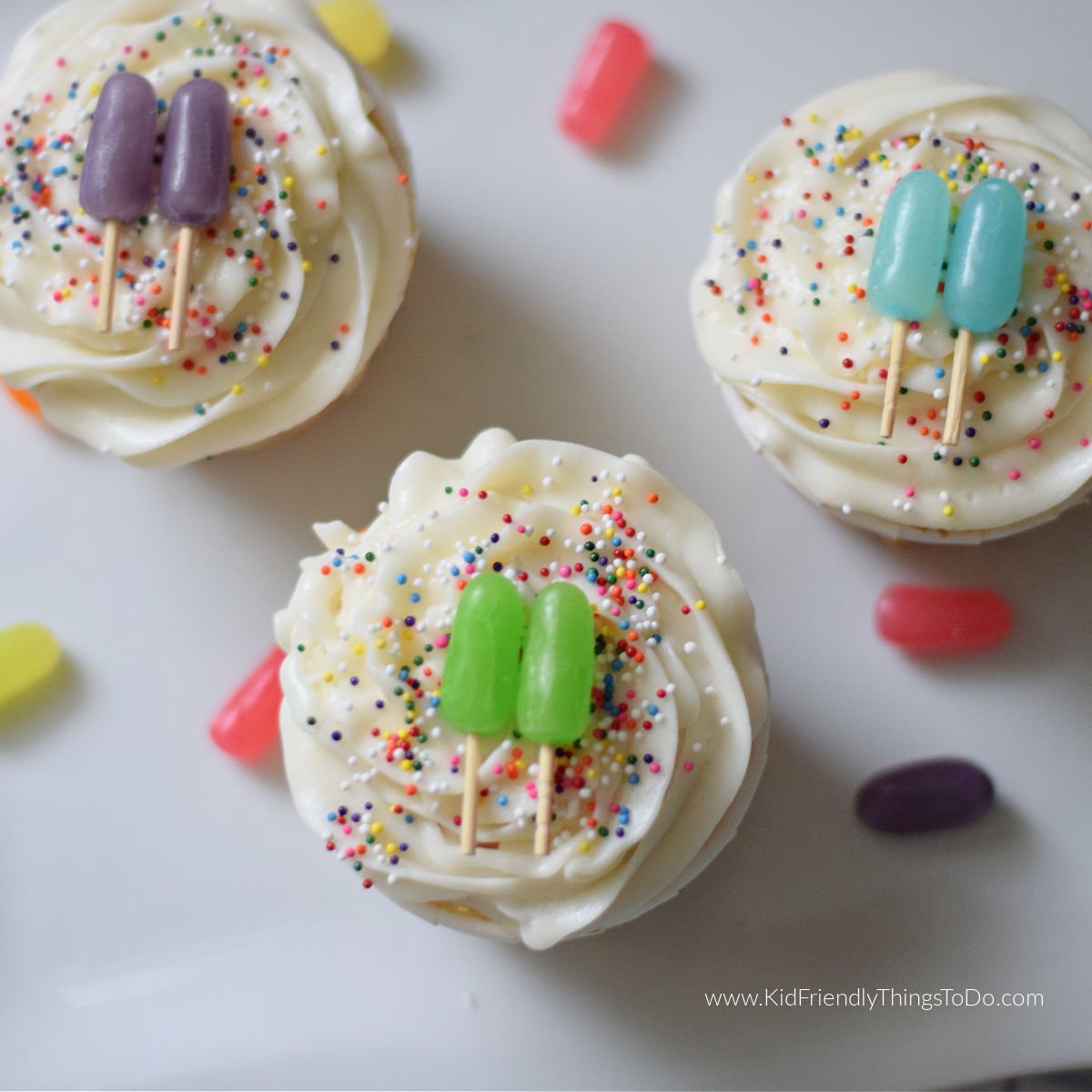 popsicle cupcakes