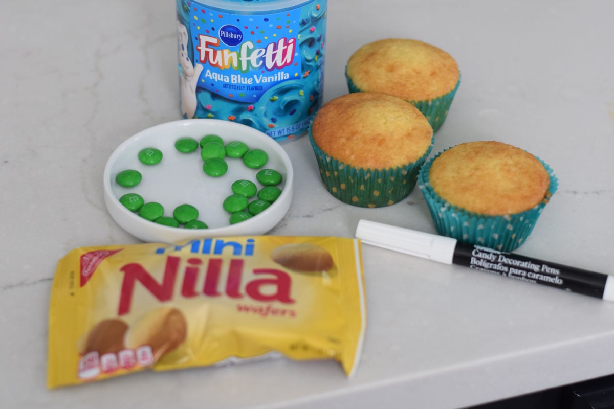 turtle cupcake ingredients