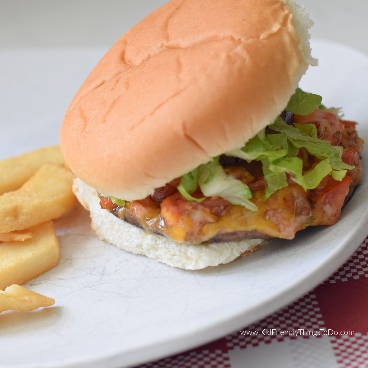 Portobello Mushroom Burger