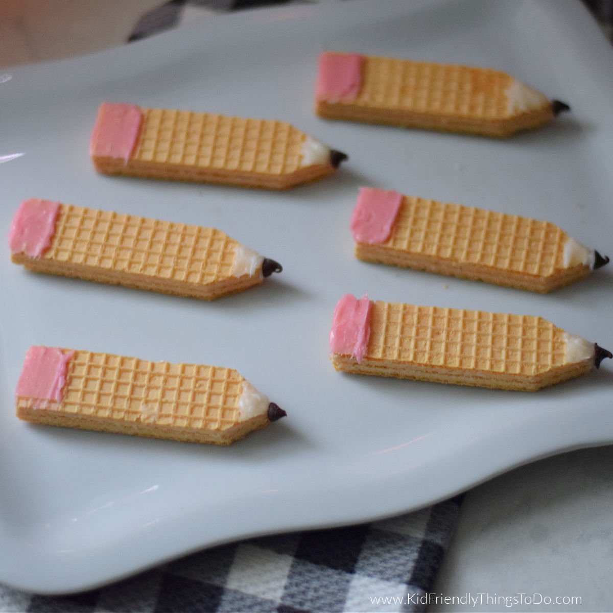 wafer pencil cookies