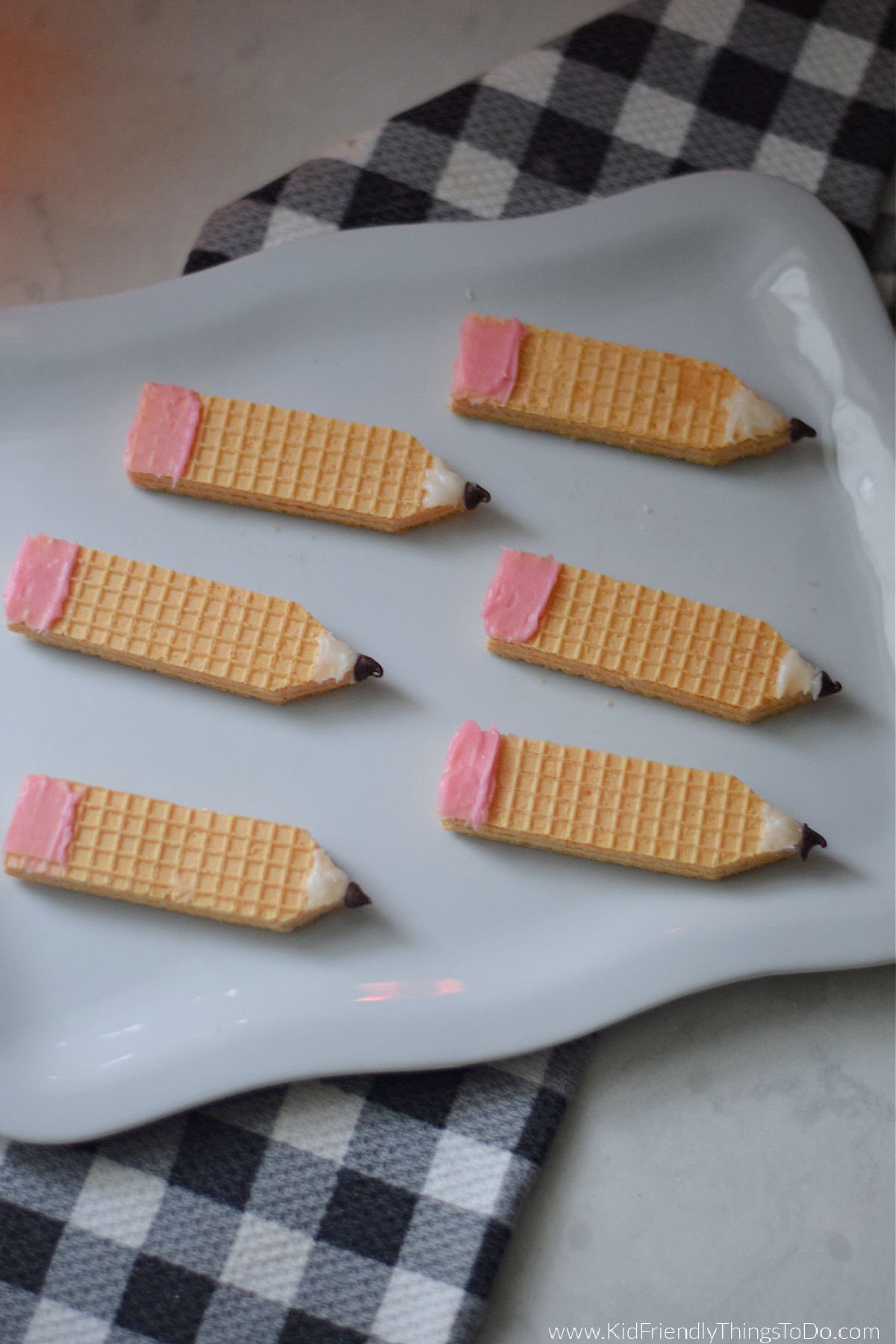 wafer pencil cookies 
