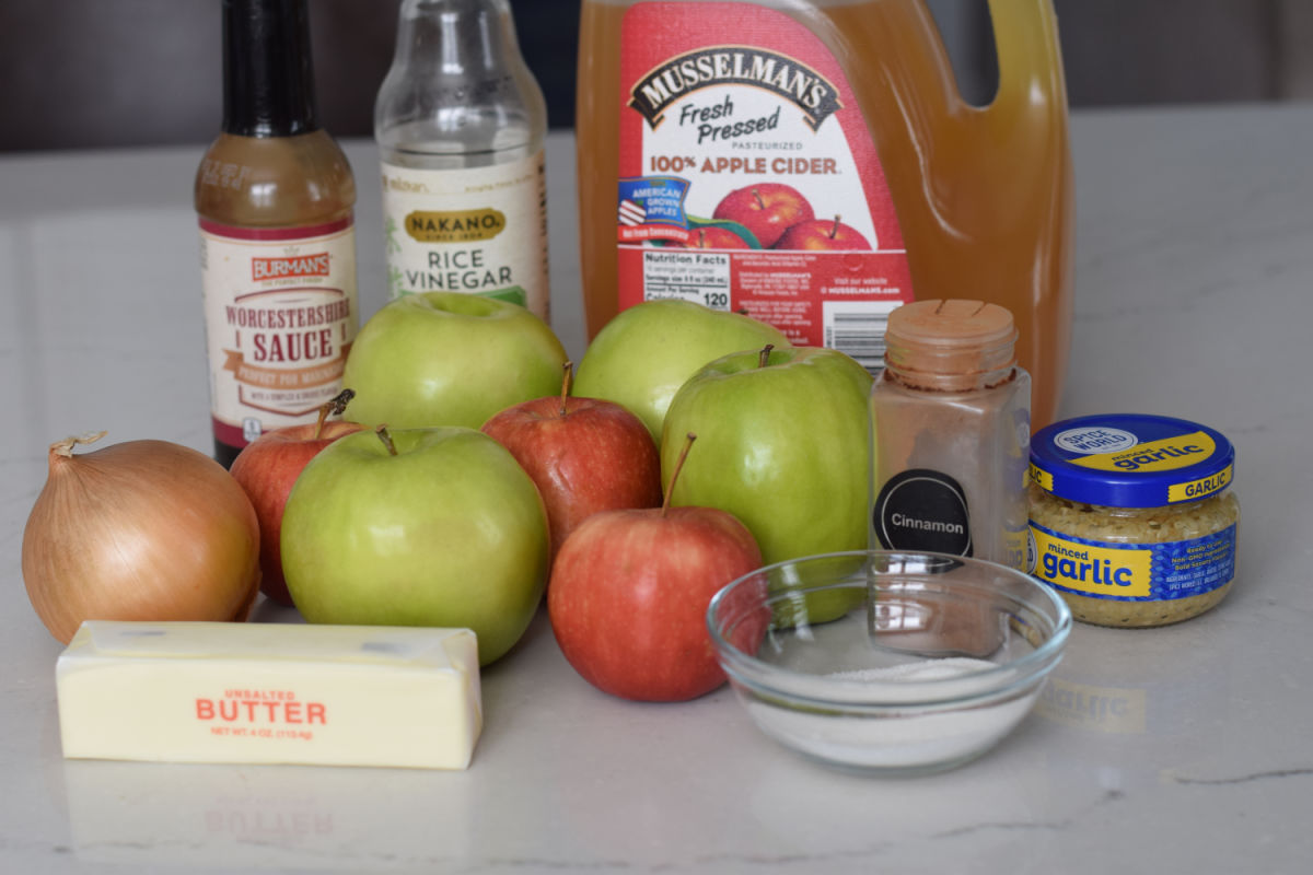 apple chutney ingredients
