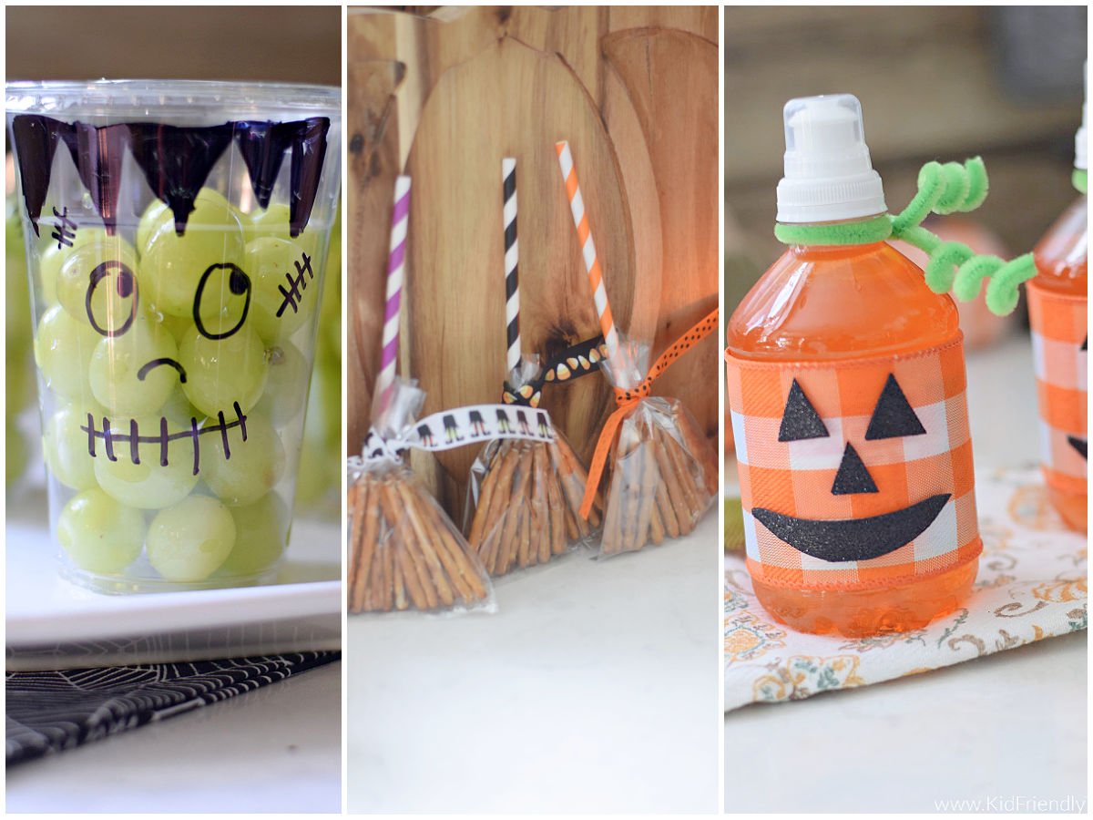 non-candy Halloween party food treats
