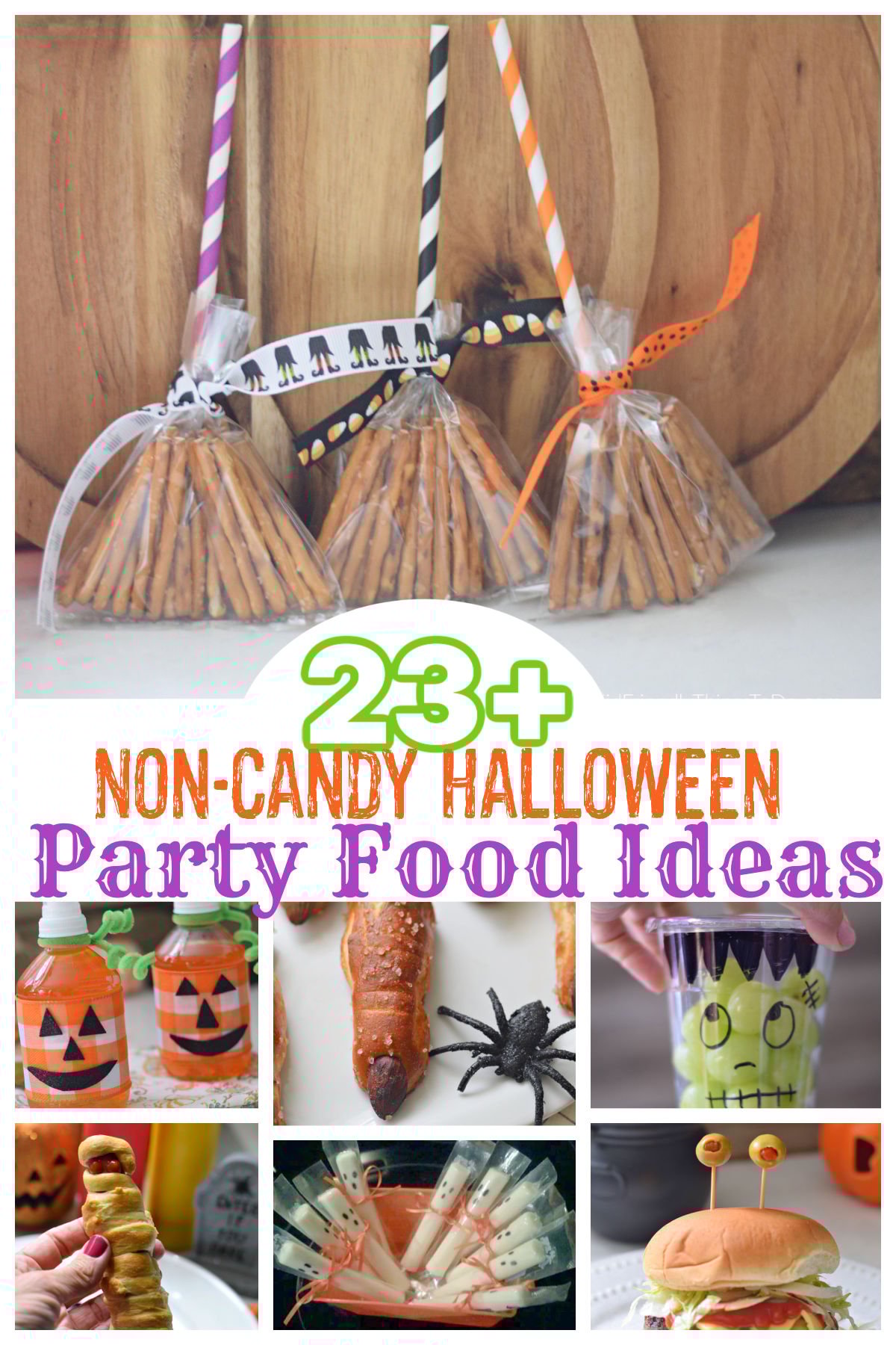 Halloween non-candy party foods