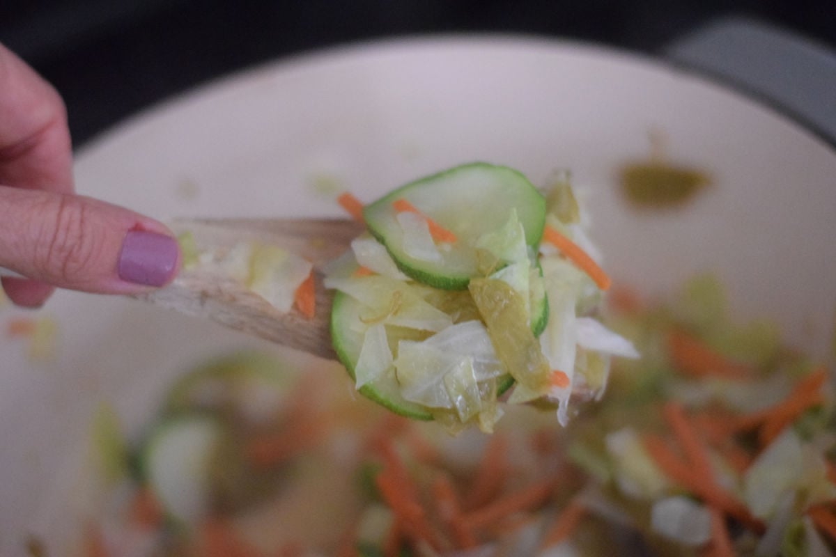 tender vegetables for soup