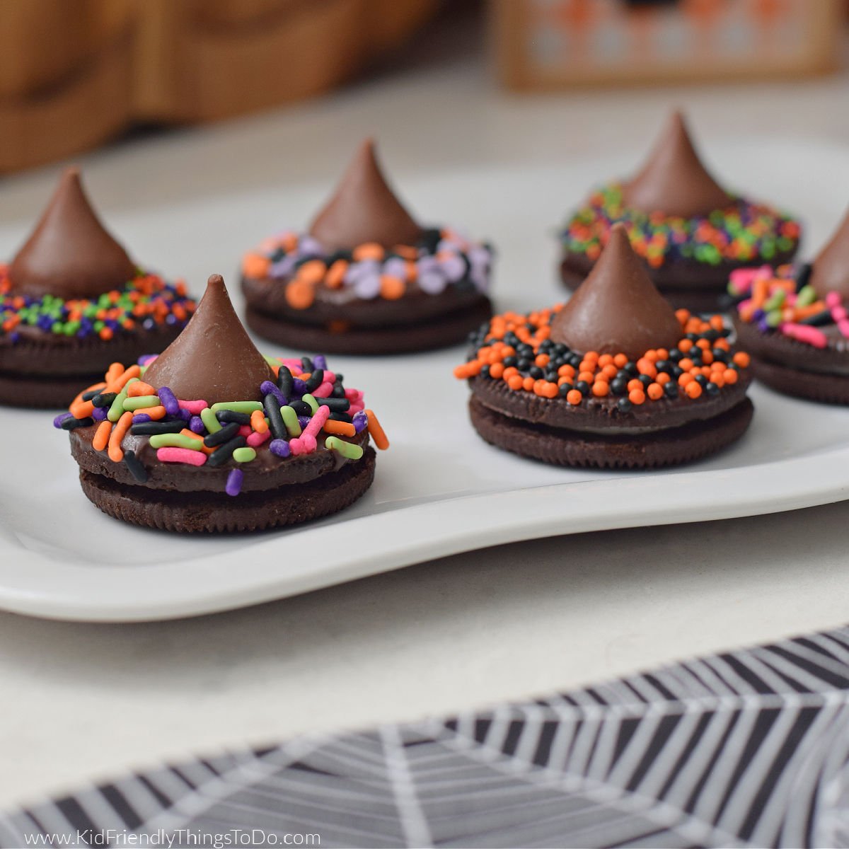 witch hat cookies