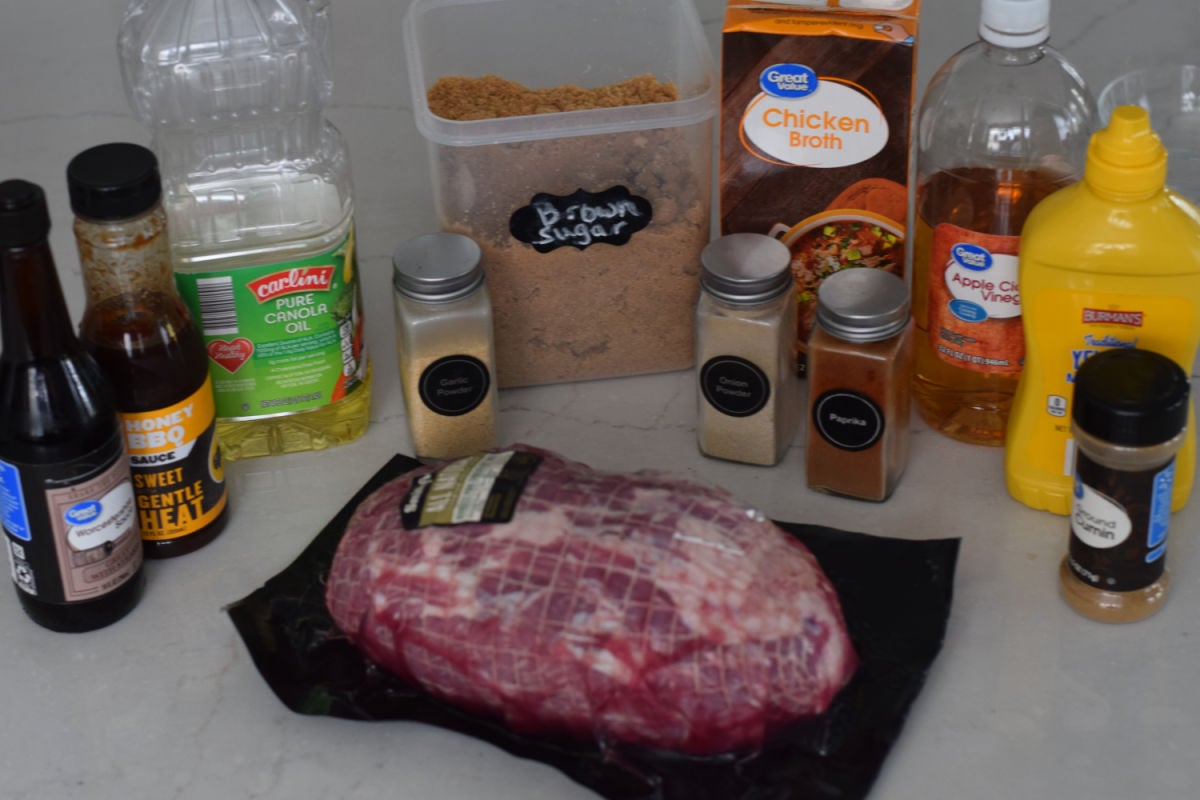 slow cooker pulled pork ingredients